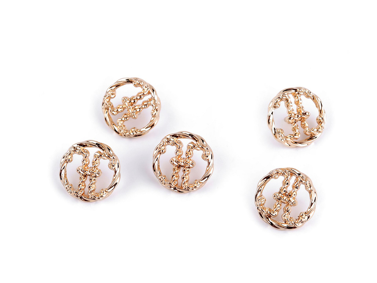 Nasture metalic dimensiune 24"; 32"; 38" - Alamă antică (5 Bucăți)