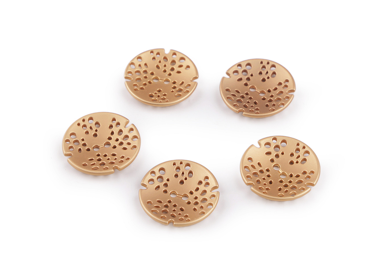 Nasture metalic design dimensiune 32", 48" - Nichel (5 Bucăți)