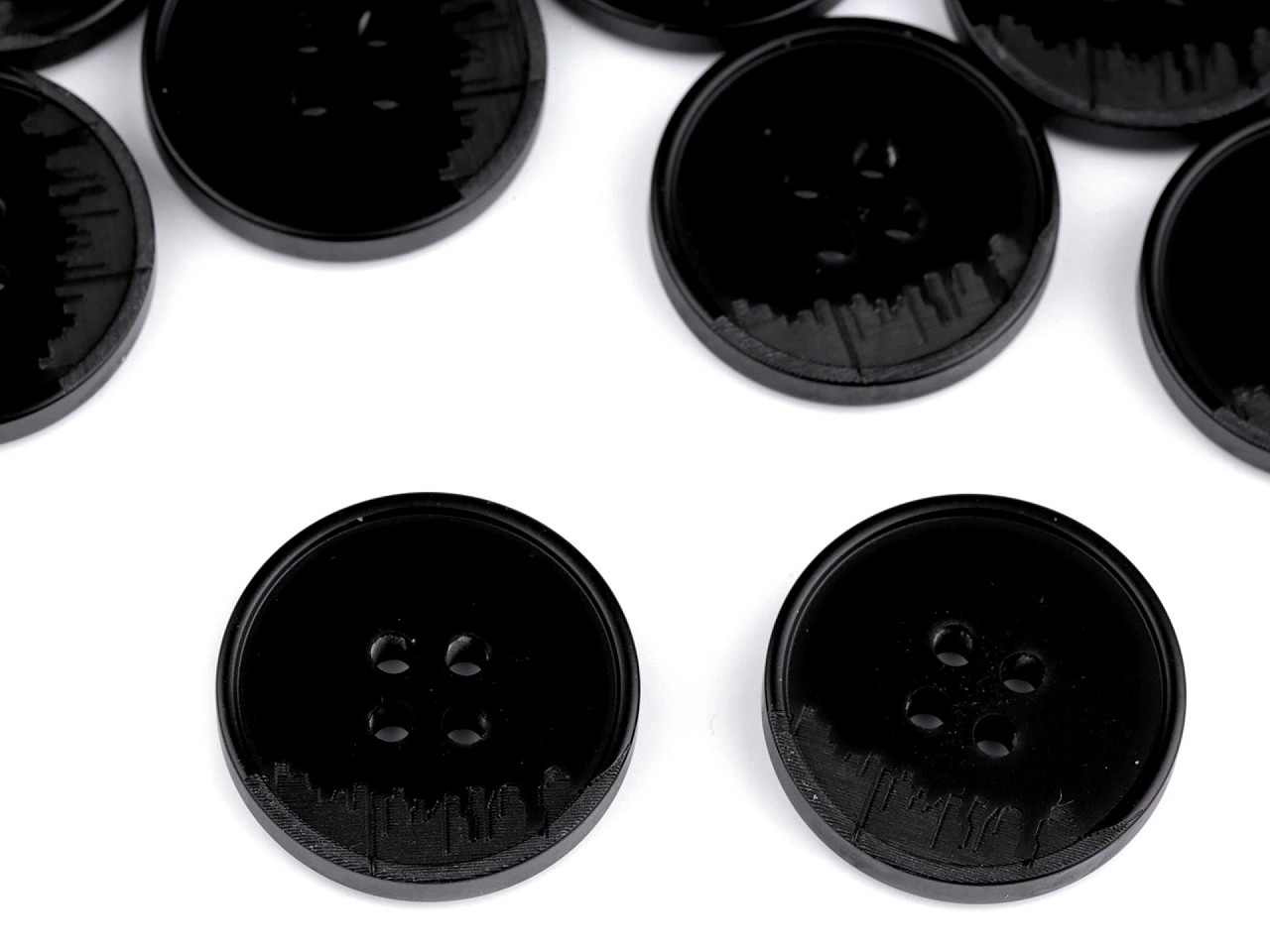 Nasturi costume 24", 28", 32", 36", 40" - Negru (20 Bucăți)