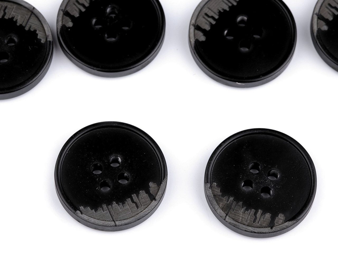 Nasturi costume 24", 28", 32", 36", 40" - Negru (20 Bucăți)