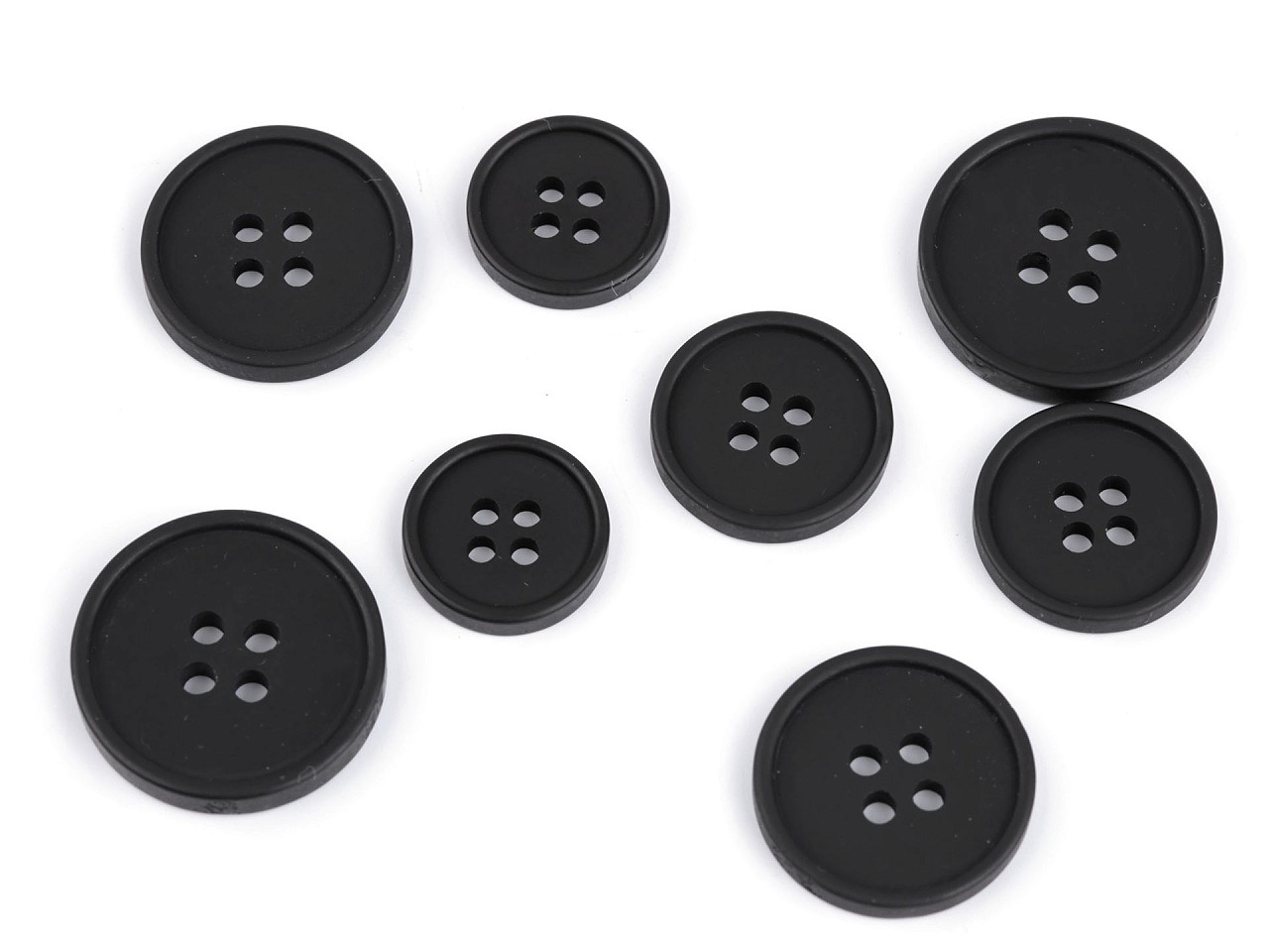 Nasturi 24", 28", 32", 36" - Negru (20 Bucăți)