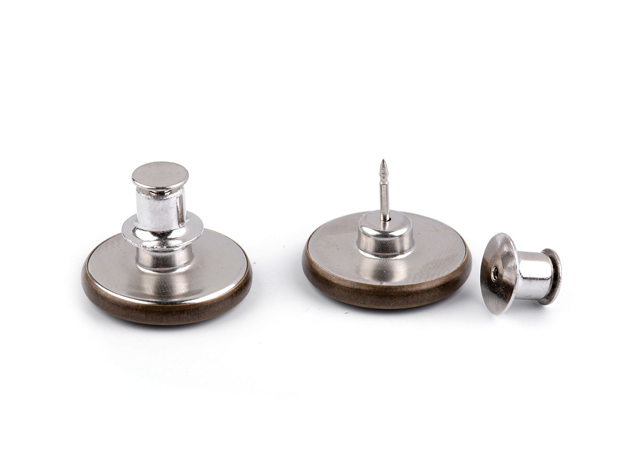 Nasture blugi 32" - Alamă antică (2 Bucăți)