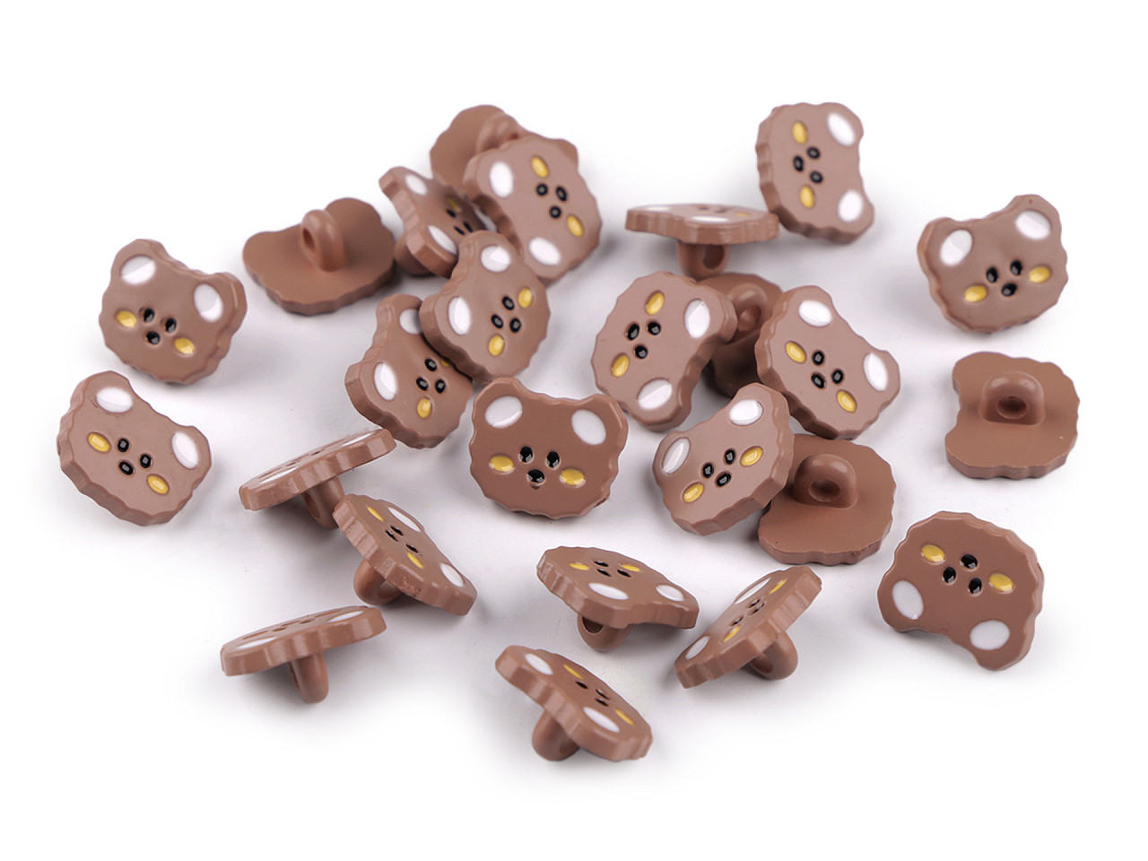 Nasturi copii ursulet 24". - Gri neutral (25 Bucăți)