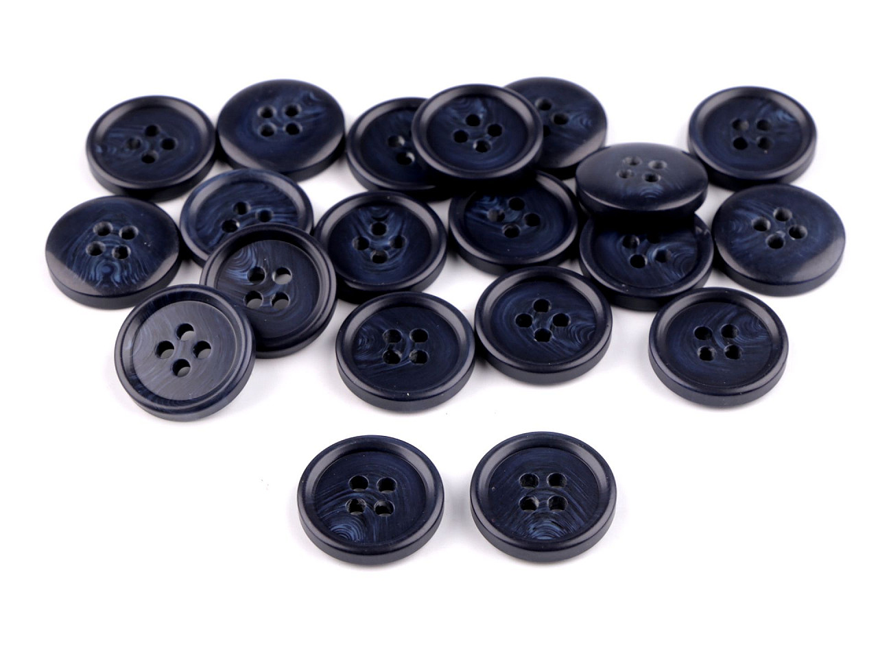 Nasturi costum 24", 28", 32", 36", 40" - Albastru închis (20 Bucăți)