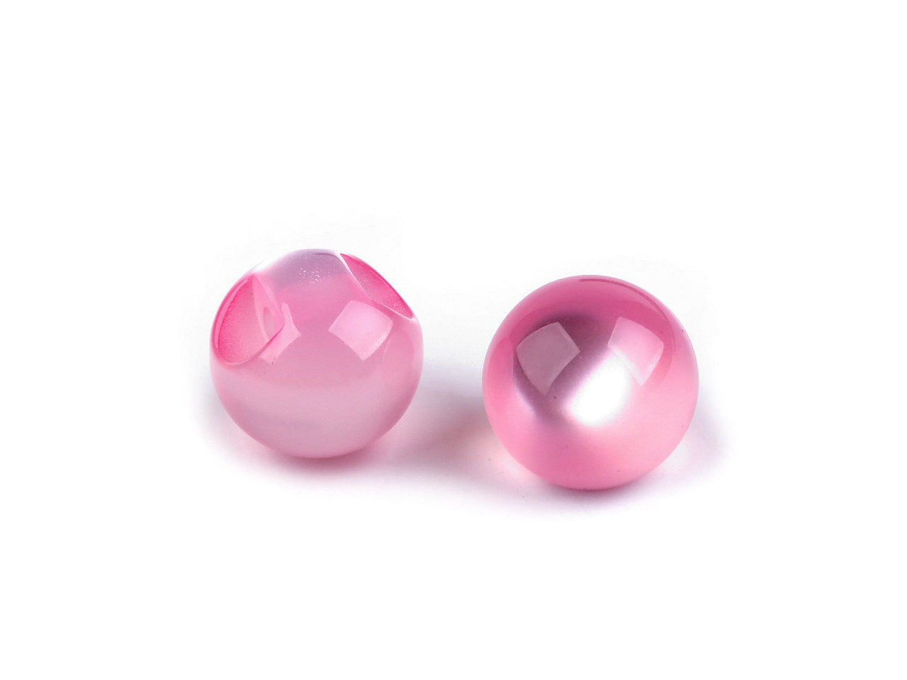 Nasture perlă / ochi de pisică ø10 mm - Albastru deschis (50 Bucăți)