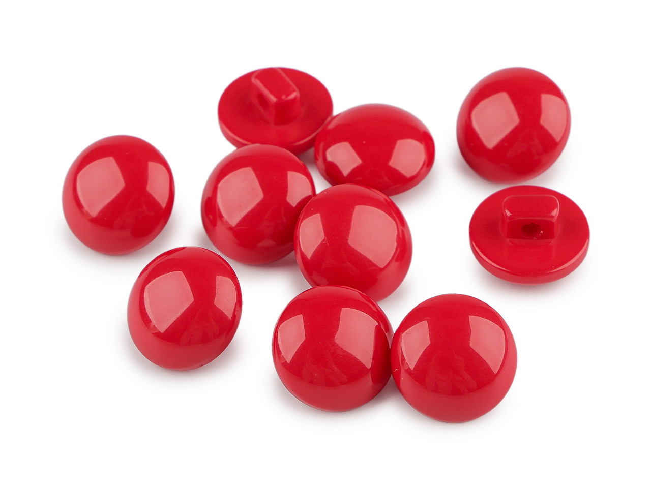 Nasture colorat mărimea 24" - Alb (10 Bucăți)