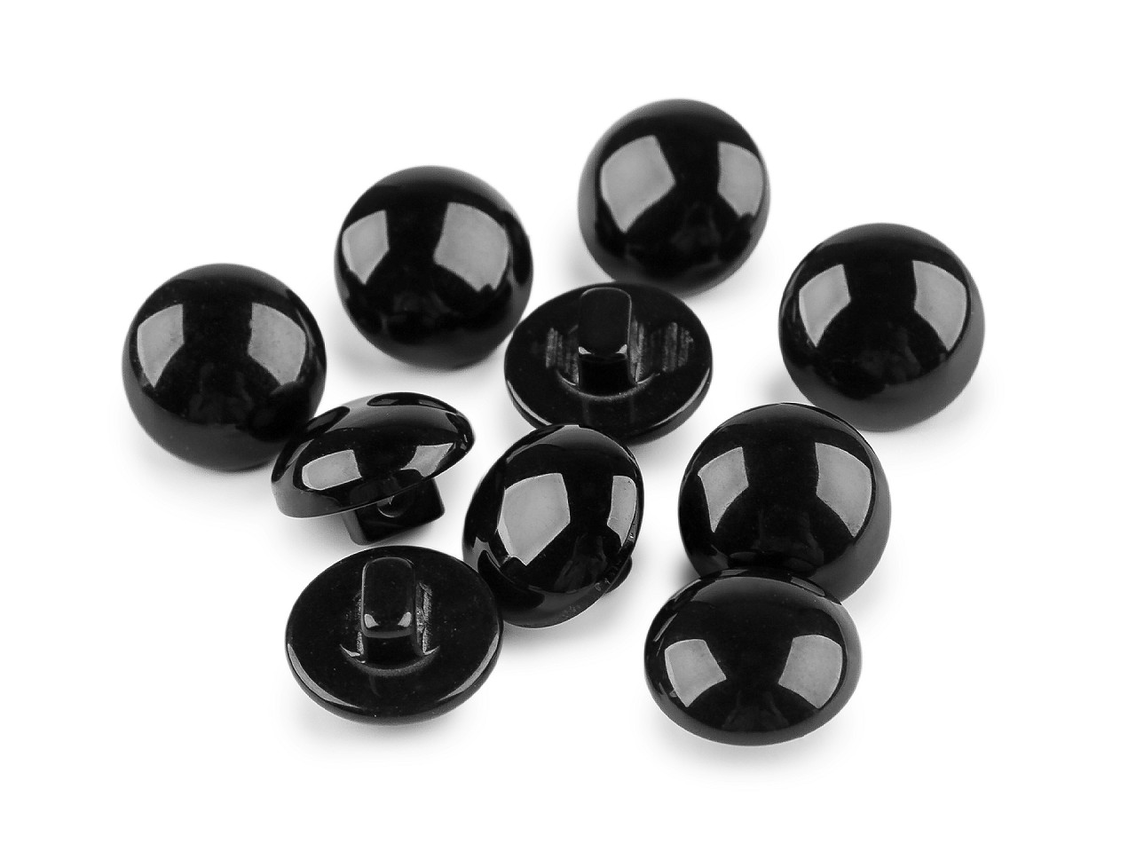 Nasture colorat mărimea 24" - Alb (10 Bucăți)