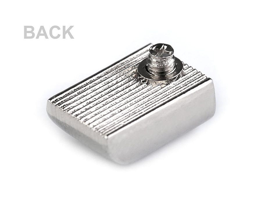 Terminație fermoar - Alamă antică (5 Bucăți)