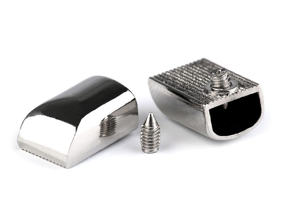 Terminație fermoar - Alamă antică (5 Bucăți)