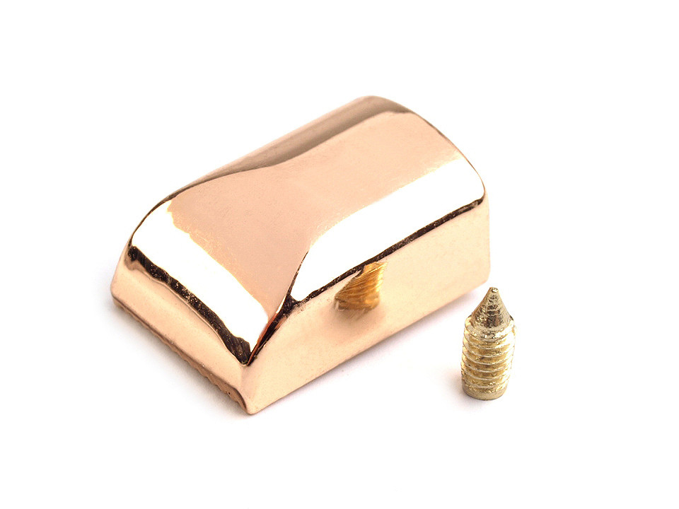 Terminație fermoar - Alamă antică (5 Bucăți)