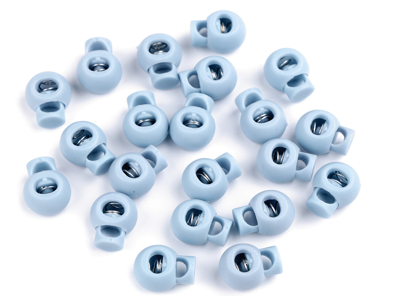 Opritori șnur, 15x19 mm - Off white (10 Bucăți)