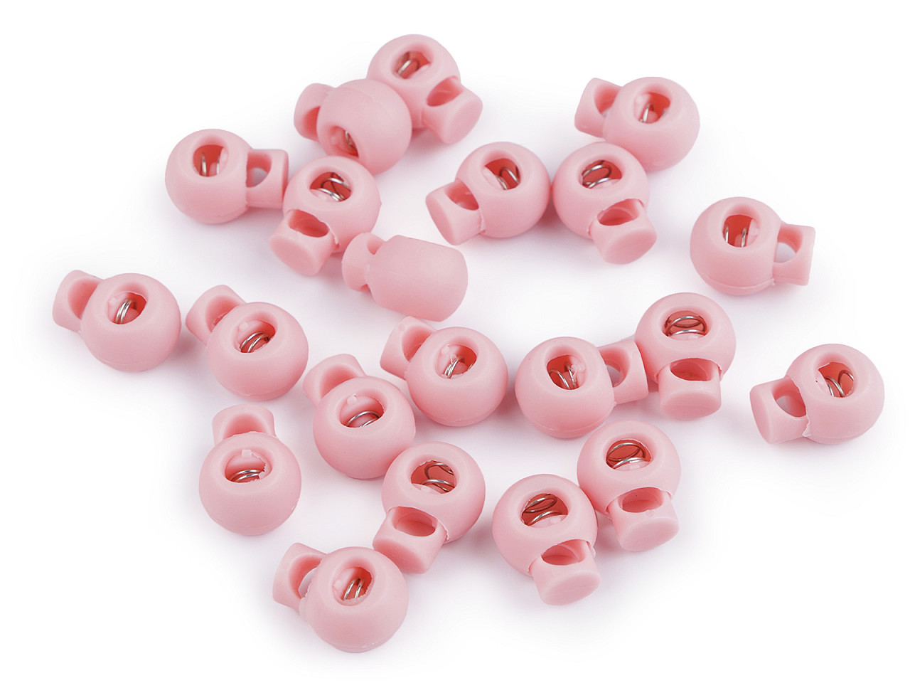 Opritori șnur, 15x19 mm - Off white (10 Bucăți)