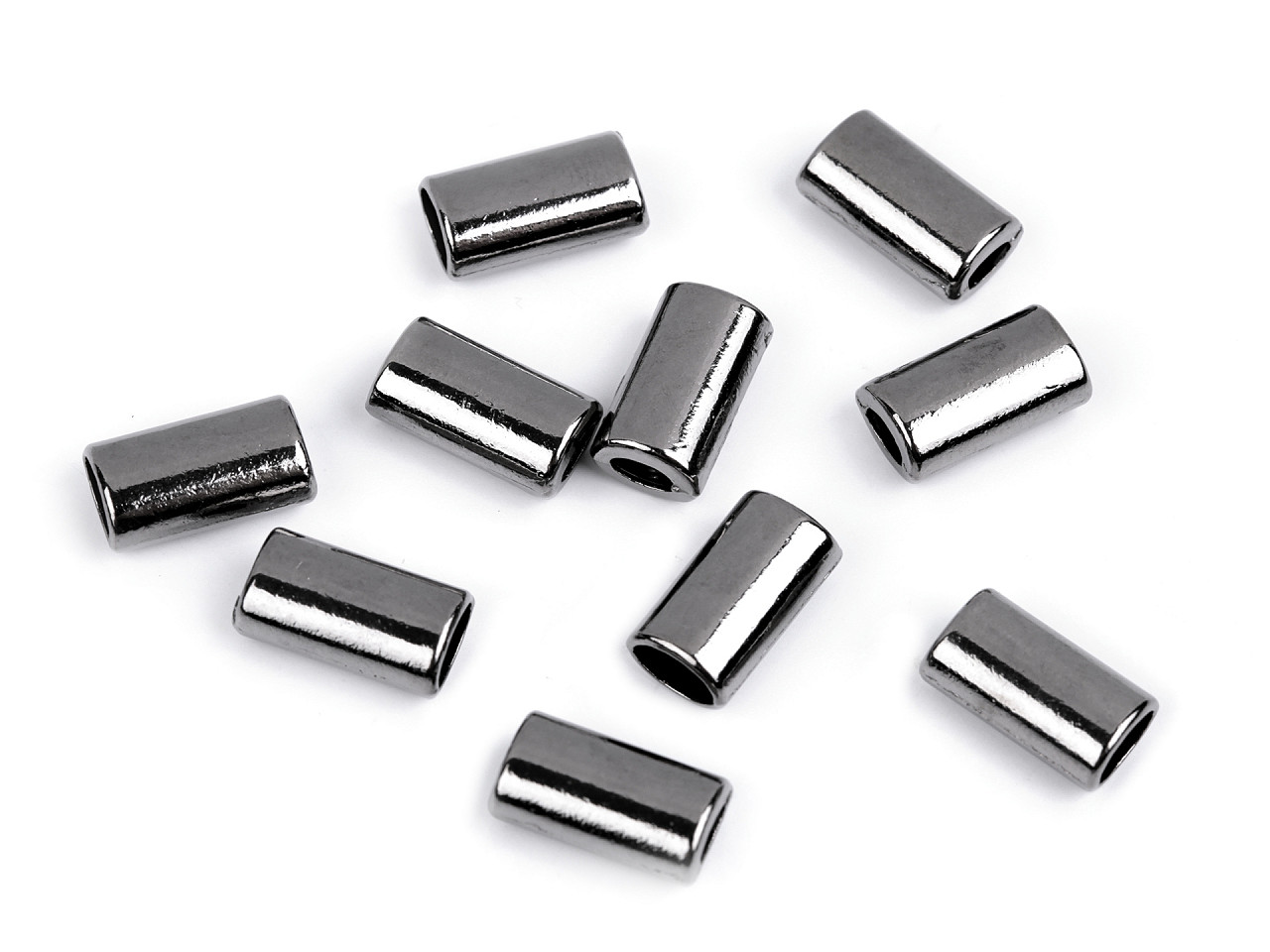 Capăt șnur, 8x14 mm - Auriu (10 Bucăți)