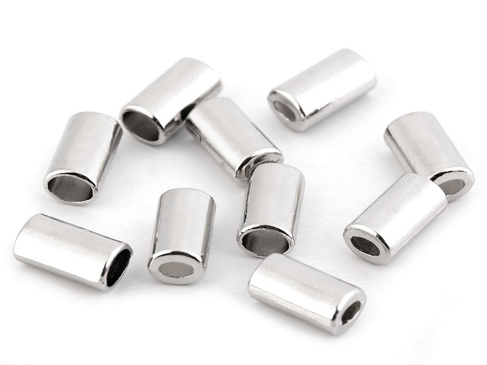 Capăt șnur, 8x14 mm - Auriu (10 Bucăți)