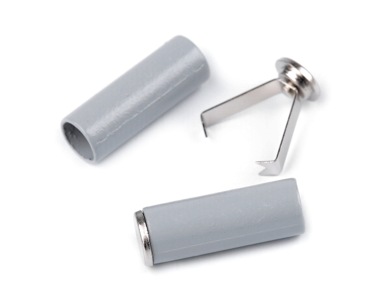 Capăt de șnur cu clips, ø5 mm - Albastru închis (200 Bucăți)