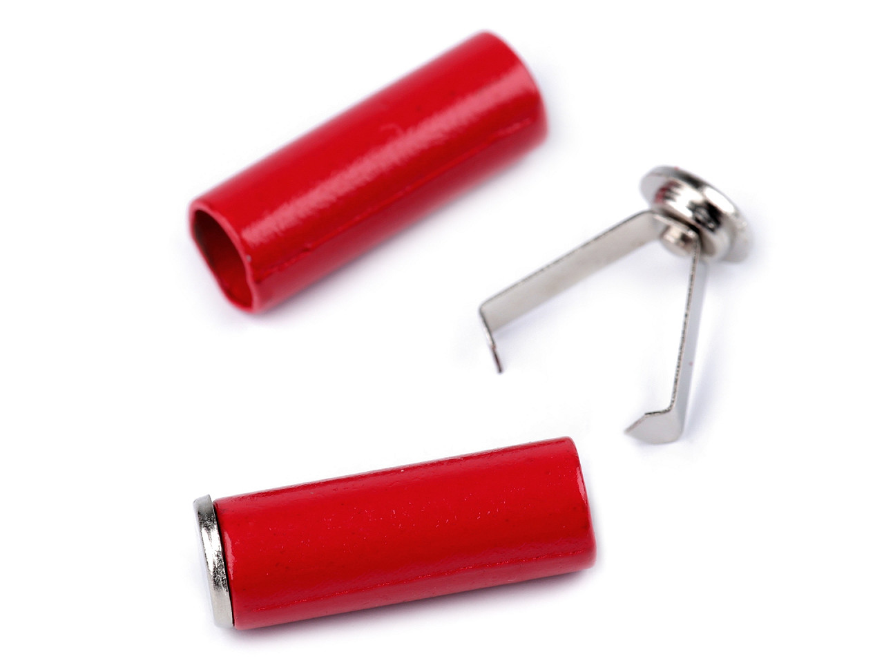 Capăt de șnur cu clips, ø5 mm - Albastru închis (200 Bucăți)