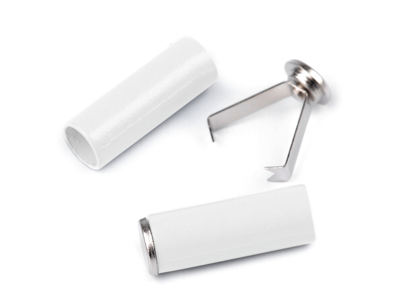 Capăt de șnur cu clips, ø5 mm - Albastru închis (200 Bucăți)