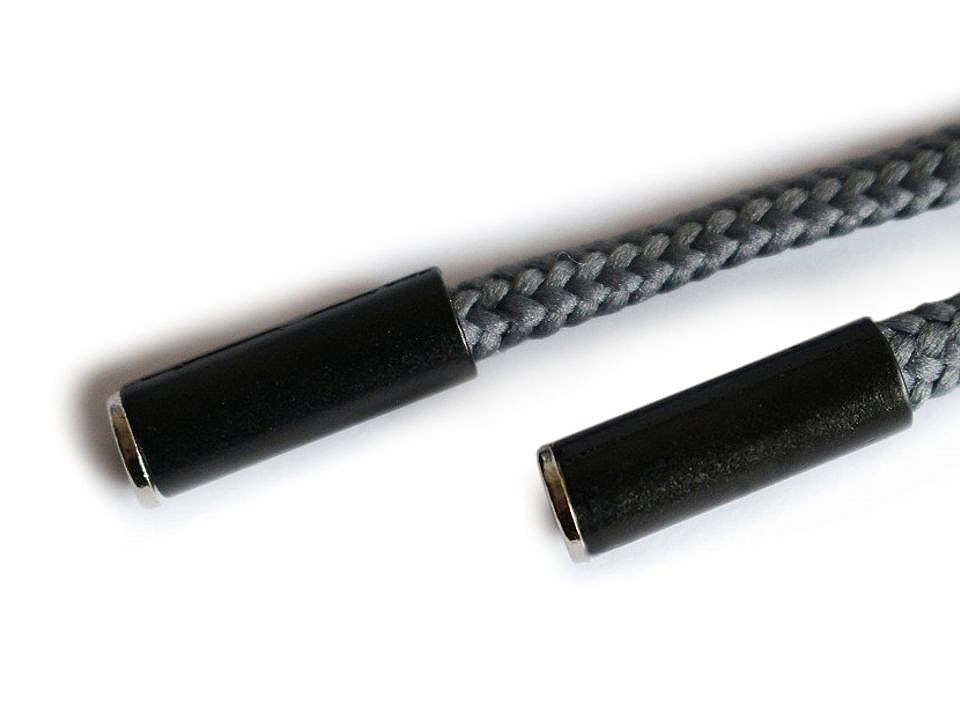 Capăt de șnur cu clips, ø5 mm - Albastru închis (200 Bucăți)