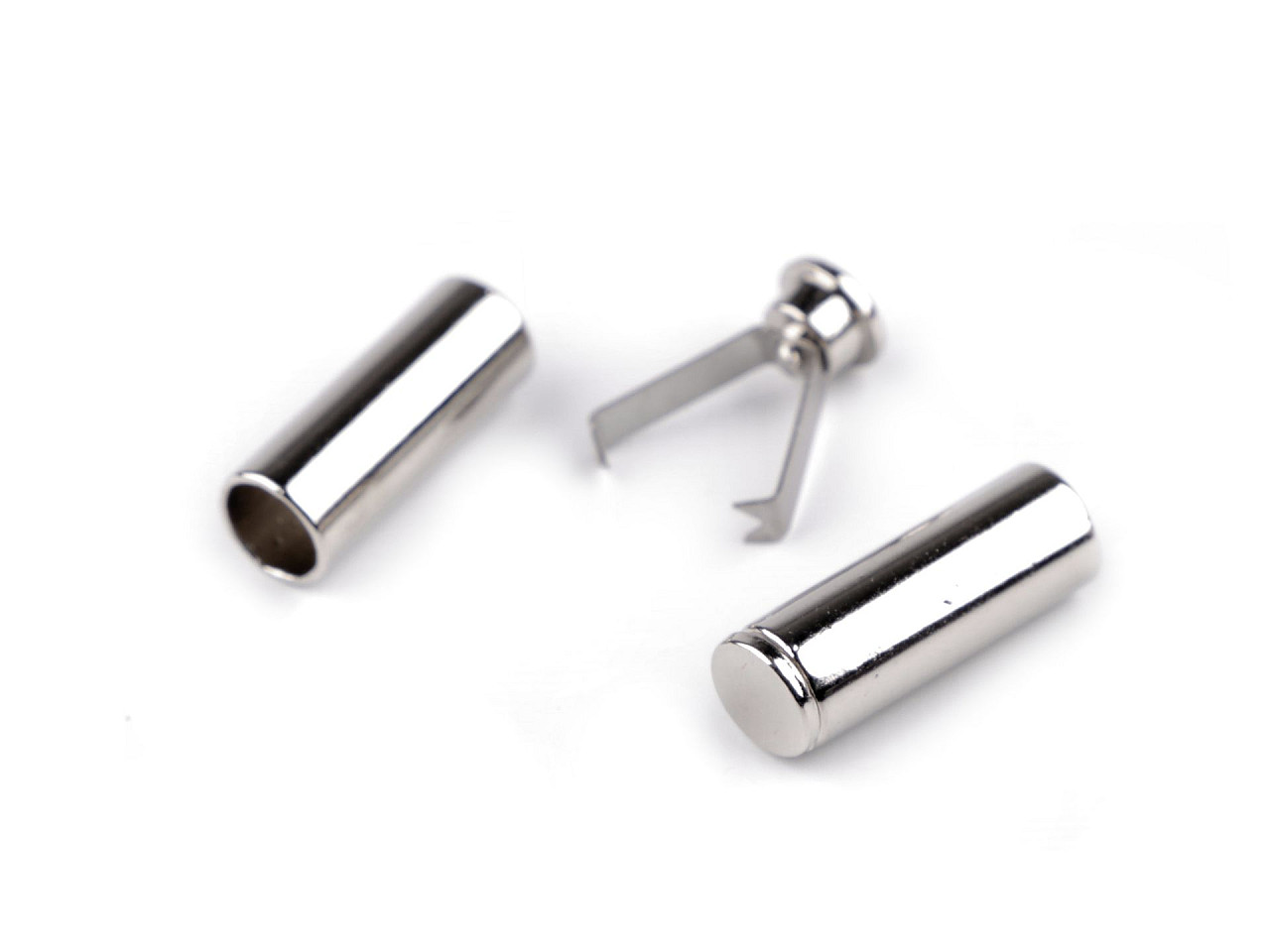 Capat de snur cu siguranta de ø6 mm - Alamă antică (4 Bucăți)