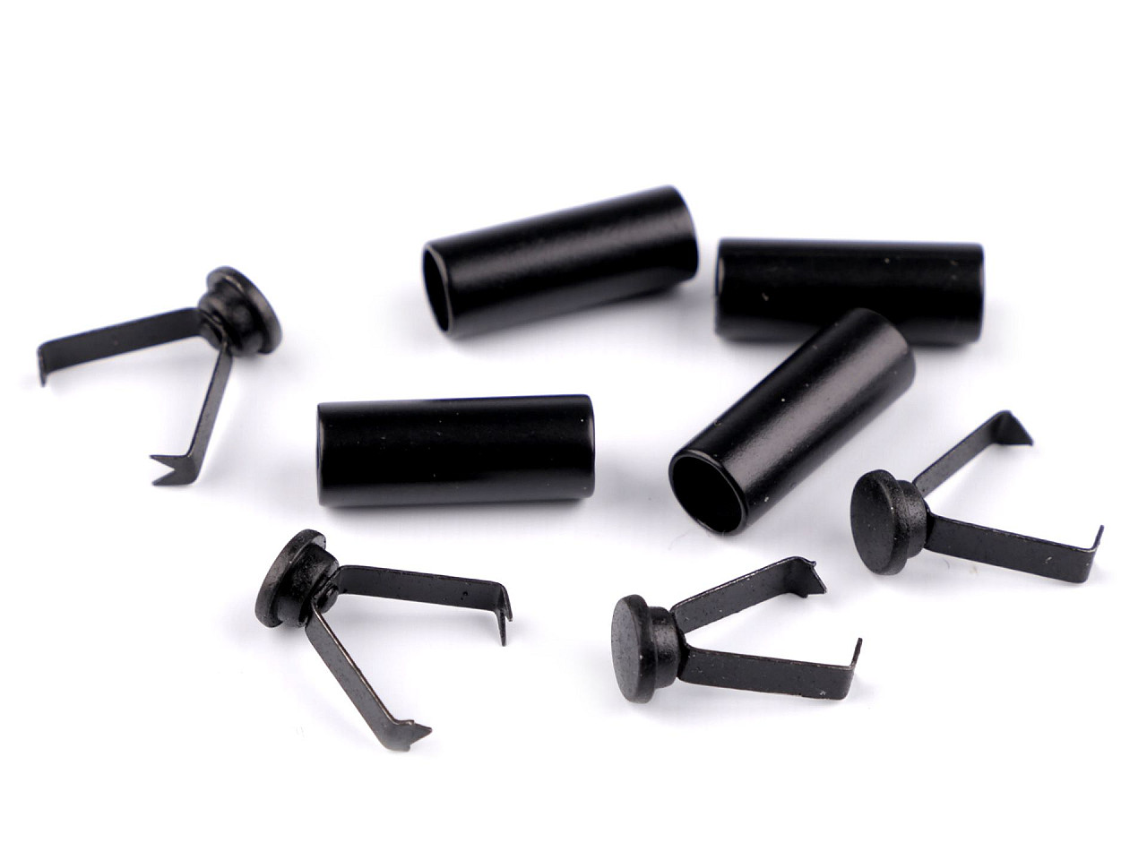 Capat de snur cu siguranta de ø6 mm - Alamă antică (4 Bucăți)