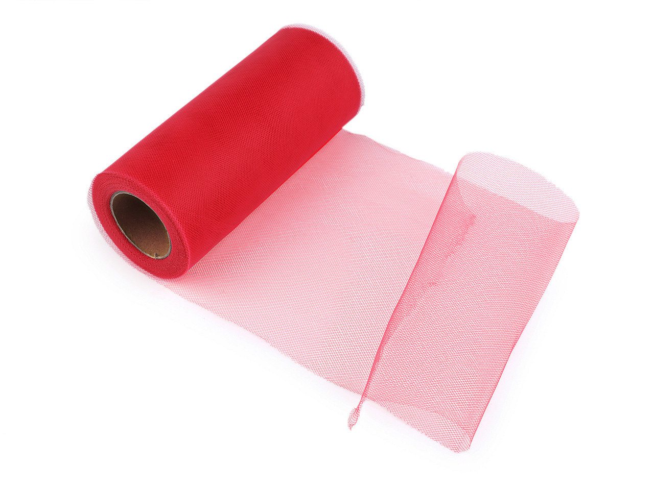 Tull decorativ, lățime 15 cm - Alb zăpadă (1 Bucată)