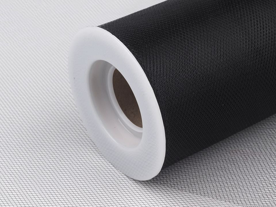 Tull decorativ, lățime 15 cm - Alb zăpadă (1 Bucată)