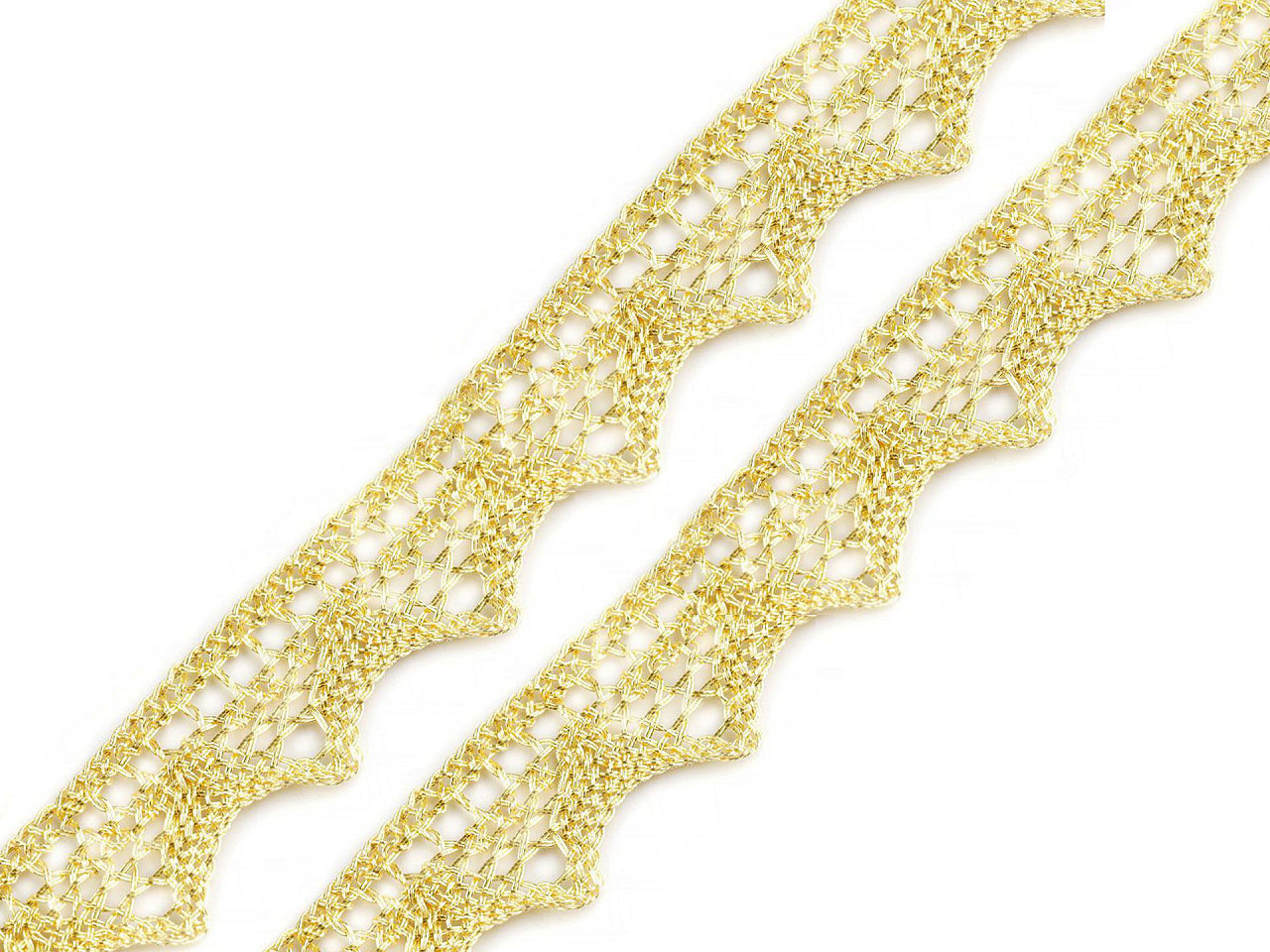 Galon / dantelă - Auriu (1 Metru)