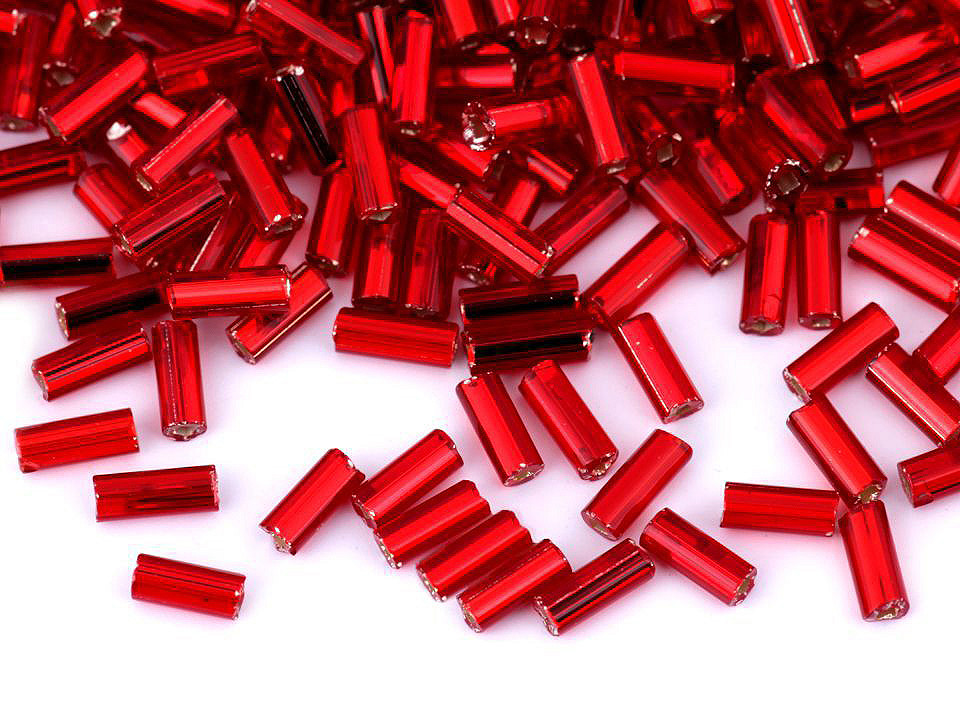 Mărgele nisip tubulare, 4,5 mm - Auriu deschis (20 Grame)