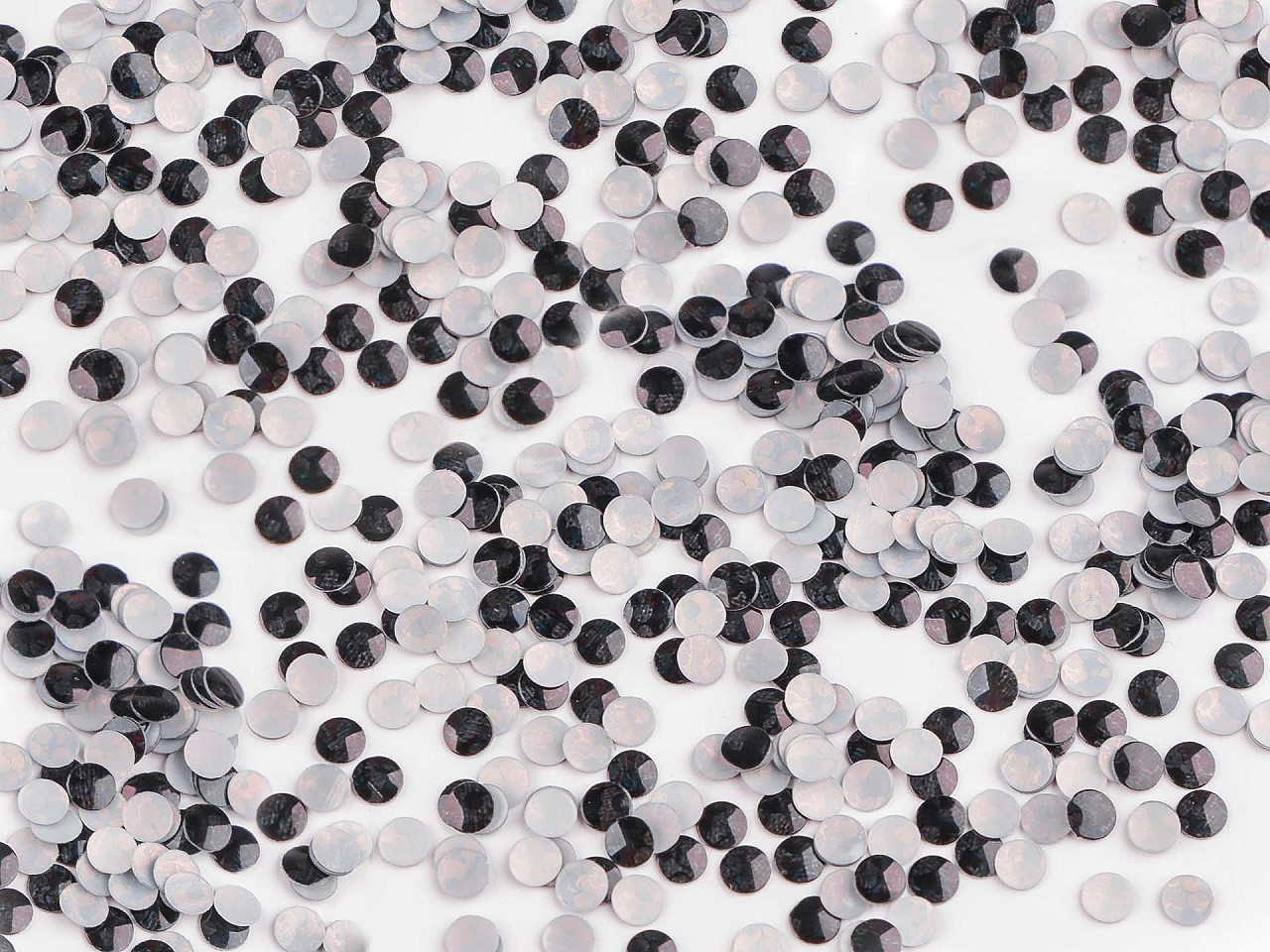 Paiete hotfix, ø3mm, 5g/pungă - Argintiu (1 Sac)