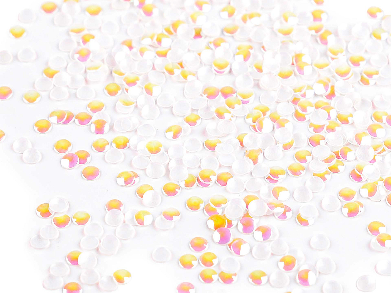 Paiete hotfix, ø3mm, 5g/pungă - Argintiu (1 Sac)