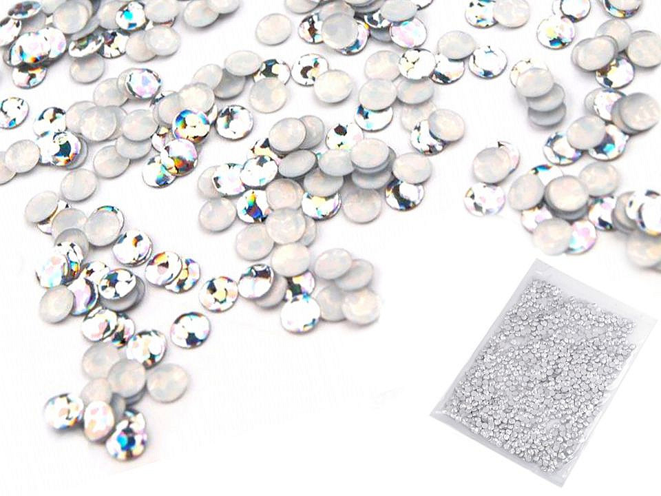 Paiete hotfix, ø3mm, 5g/pungă - Argintiu (1 Sac)