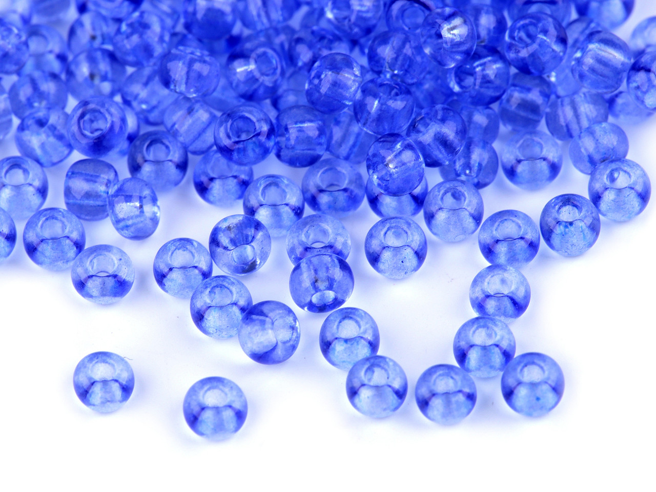 Mărgele nisip preciosa, 6/0 - 4mm - Alb lăptos (20 Grame)