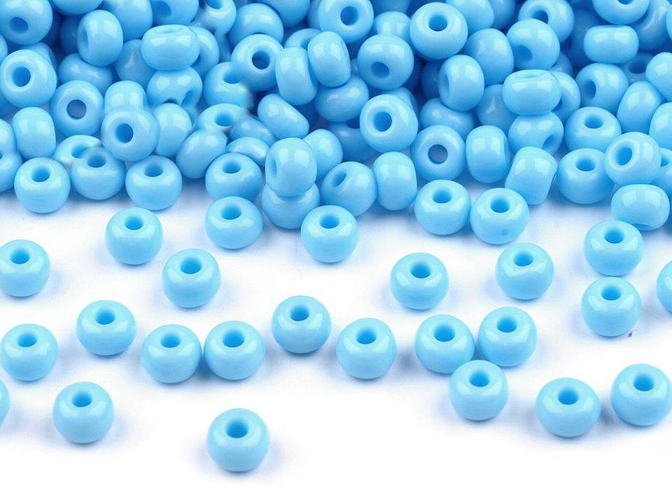 Mărgele nisip preciosa, 6/0 - 4mm - Alb lăptos (20 Grame)