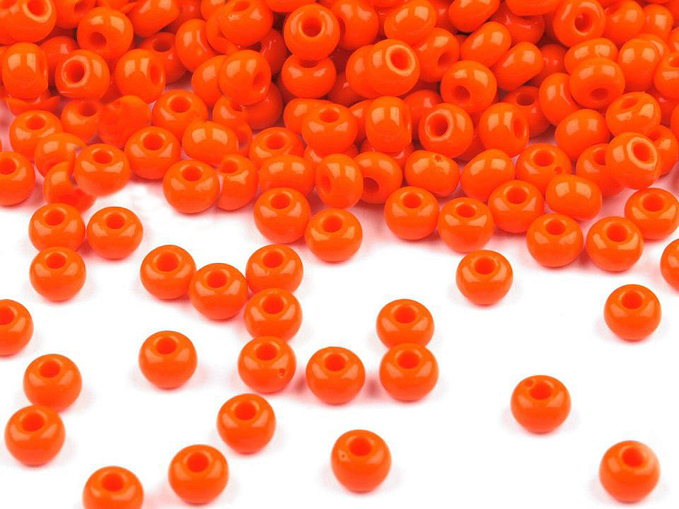 Mărgele nisip preciosa, 6/0 - 4mm - Alb lăptos (20 Grame)