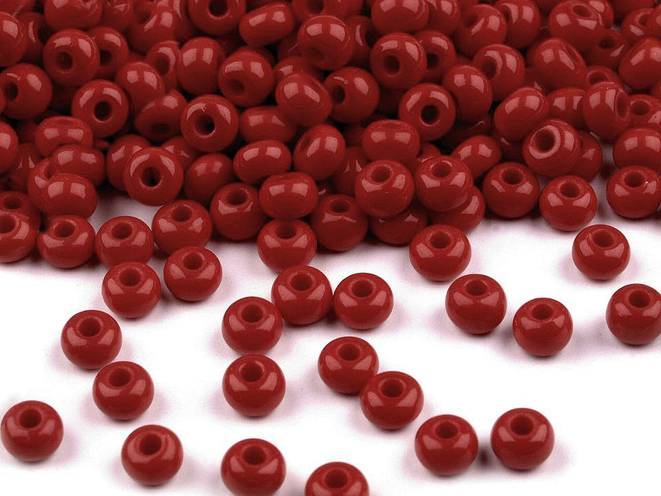 Mărgele nisip preciosa, 6/0 - 4mm - Alb lăptos (20 Grame)