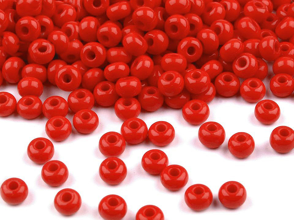 Mărgele nisip preciosa, 6/0 - 4mm - Alb lăptos (20 Grame)