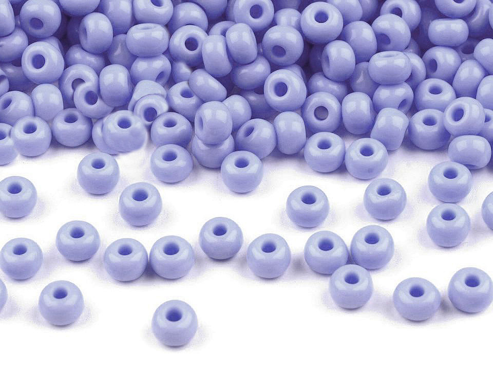 Mărgele nisip preciosa, 6/0 - 4mm - Alb lăptos (20 Grame)