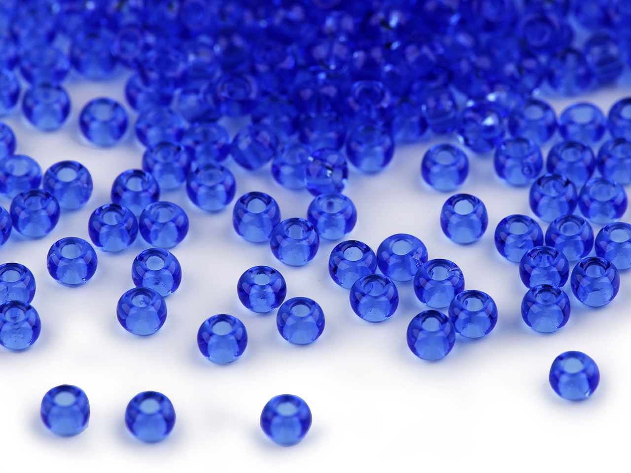 Mărgele nisip preciosa, 8/0 - 3mm - Roșu (20 Grame)