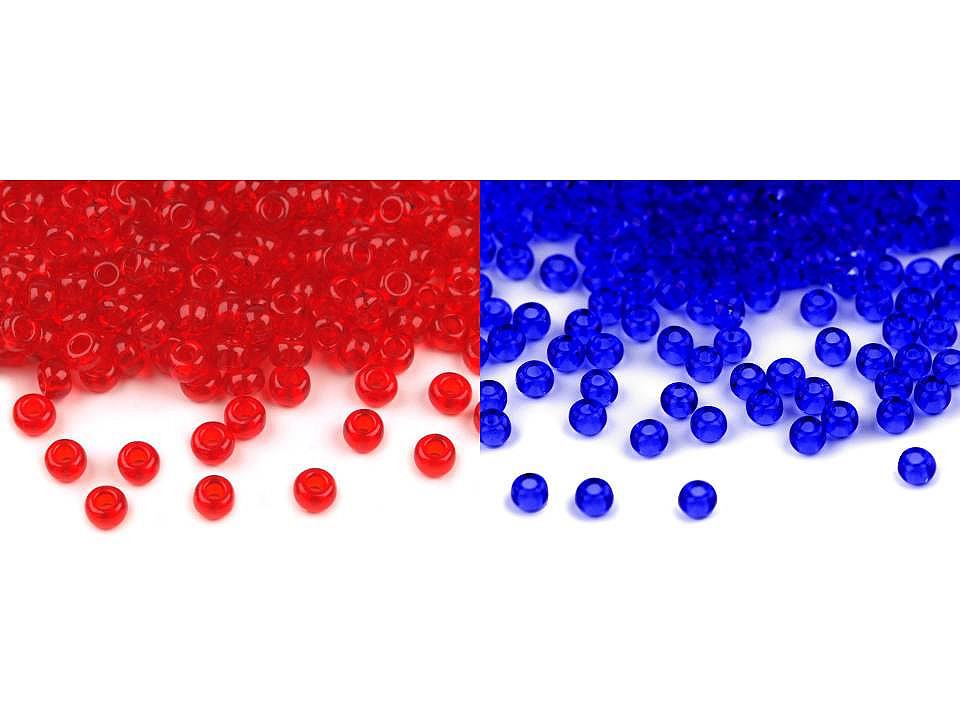 Mărgele nisip preciosa, 8/0 - 3mm - Roșu (20 Grame)