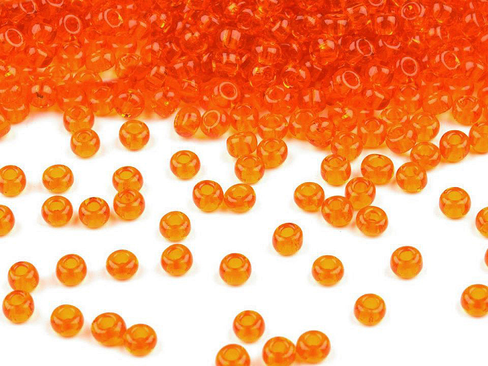 Mărgele nisip preciosa, 8/0 - 3mm - Roșu (20 Grame)