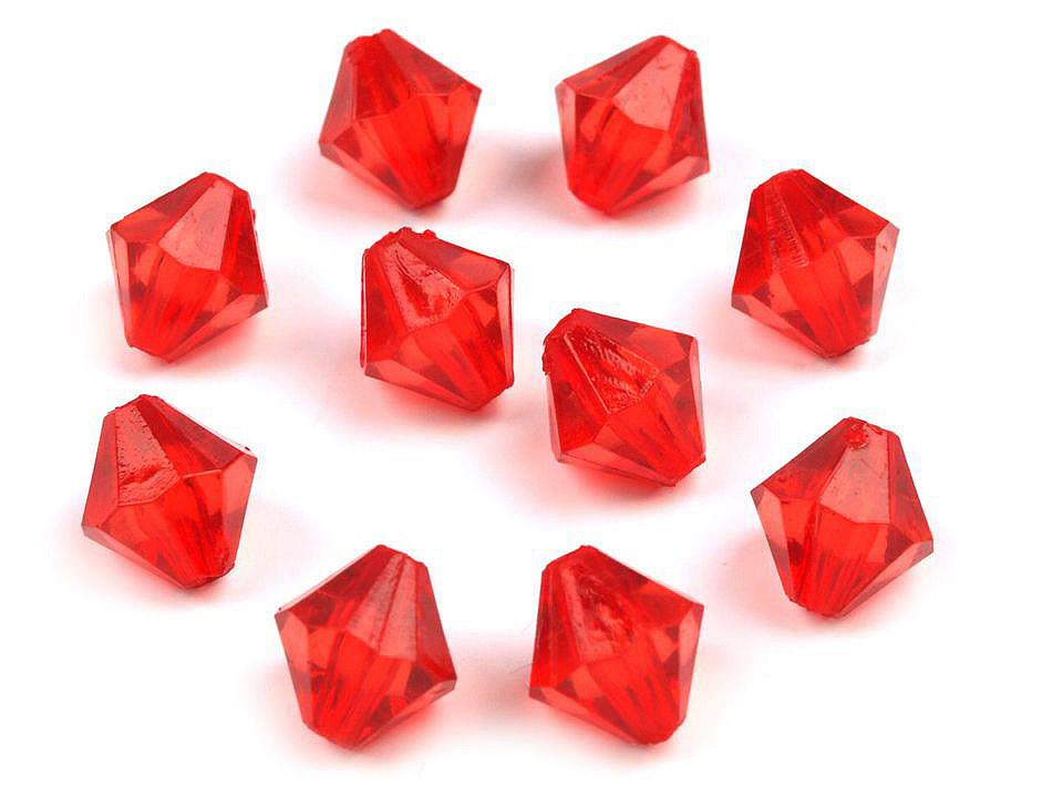 Mărgele plastic romboide sun, 8x8 mm - Transparent (300 Grame) Mărgele plastic romboide sun, 8x8 mm - Transparent (300 Grame)