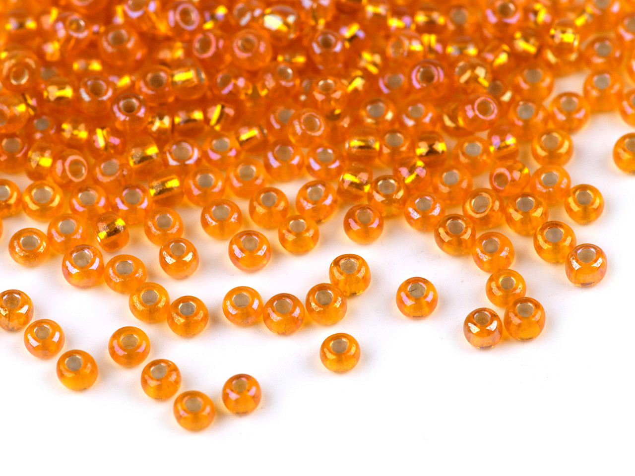 Mărgele nisip preciosa, 10/0 - 2,3 mm - Galben narcisă (10 Grame)