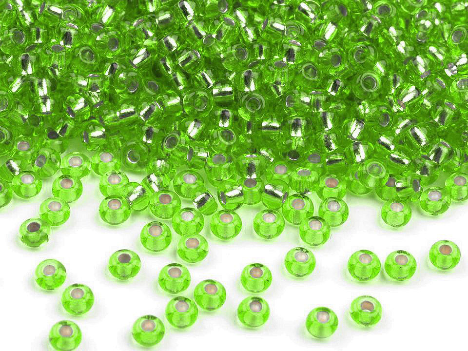 Mărgele nisip preciosa, 10/0 - 2,3 mm - Galben narcisă (10 Grame)