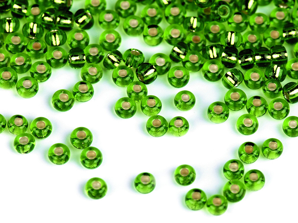 Mărgele nisip preciosa, 10/0 - 2,3 mm - Galben narcisă (10 Grame)