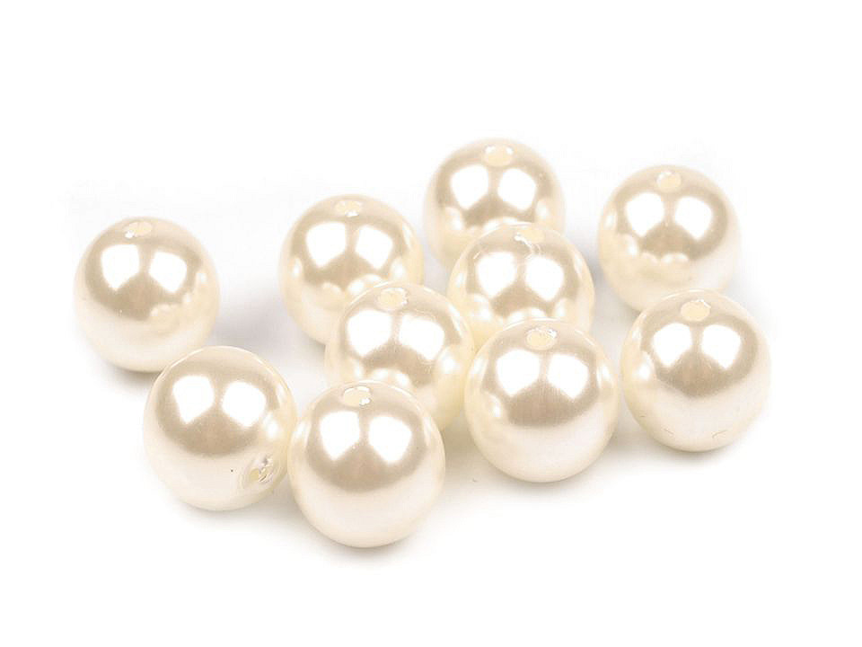 Perle plastic glance, ø12 mm - Roz (25 Bucăți) Perle plastic glance, ø12 mm - Roz (25 Bucăți)