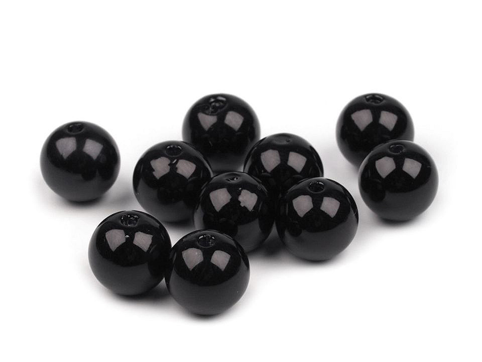 Perle plastic glance, ø12 mm - Roz (25 Bucăți) Perle plastic glance, ø12 mm - Roz (25 Bucăți)