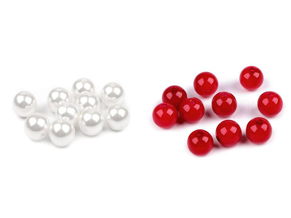 Perle plastic glance, ø12 mm - Roz (25 Bucăți) Perle plastic glance, ø12 mm - Roz (25 Bucăți)