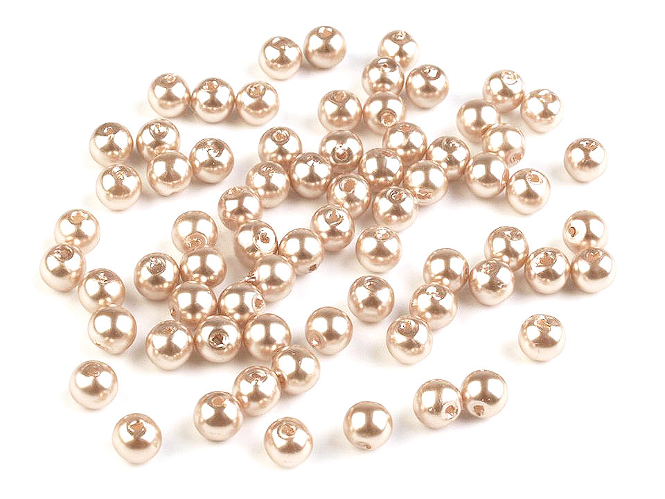 Perle plastic glance, ø5 mm - Alb (250 Grame) Perle plastic glance, ø5 mm - Alb (250 Grame)