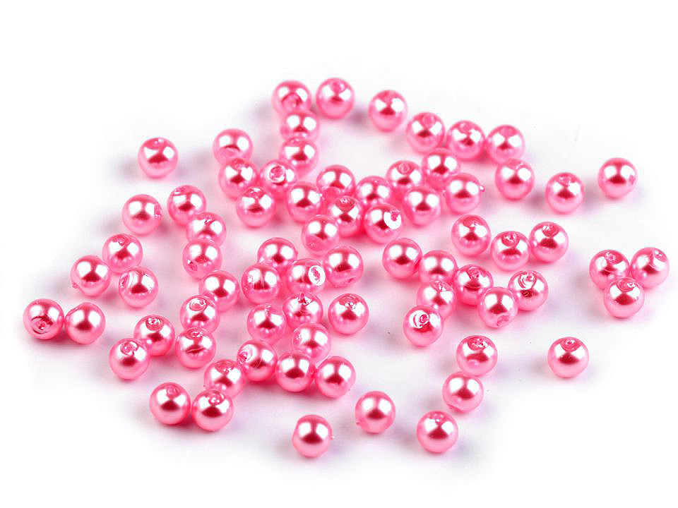 Perle plastic glance, ø5 mm - Alb (250 Grame) Perle plastic glance, ø5 mm - Alb (250 Grame)