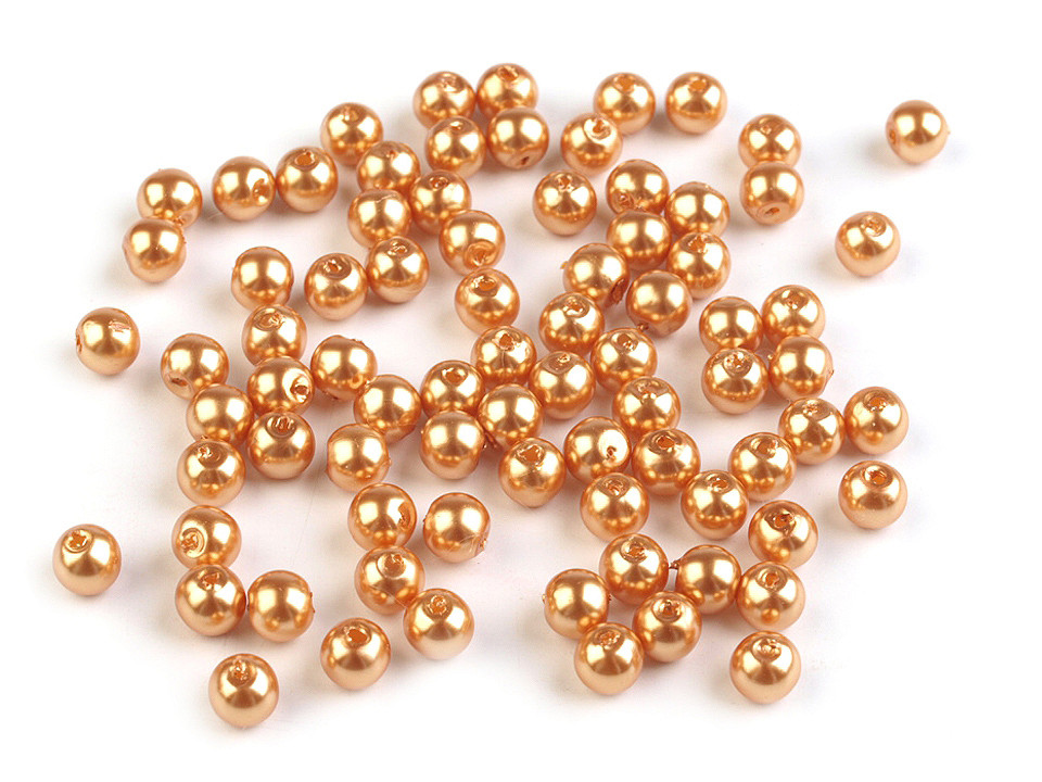 Perle plastic glance, ø5 mm - Alb (250 Grame) Perle plastic glance, ø5 mm - Alb (250 Grame)